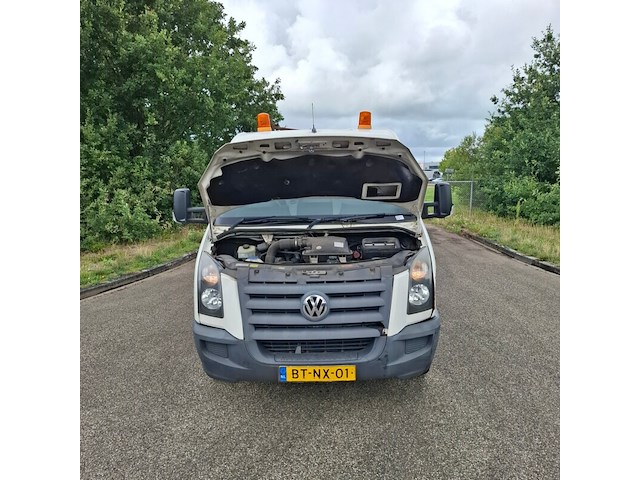 Bedrijfswagen, volkswagen, crafter 2.5 tdi terberg zijlader just, wit, 2007 - afbeelding 36 van  49