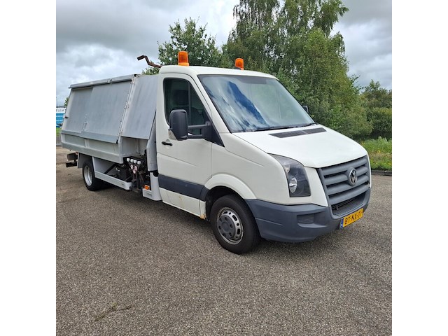 Bedrijfswagen, volkswagen, crafter 2.5 tdi terberg zijlader just, wit, 2007 - afbeelding 34 van  49