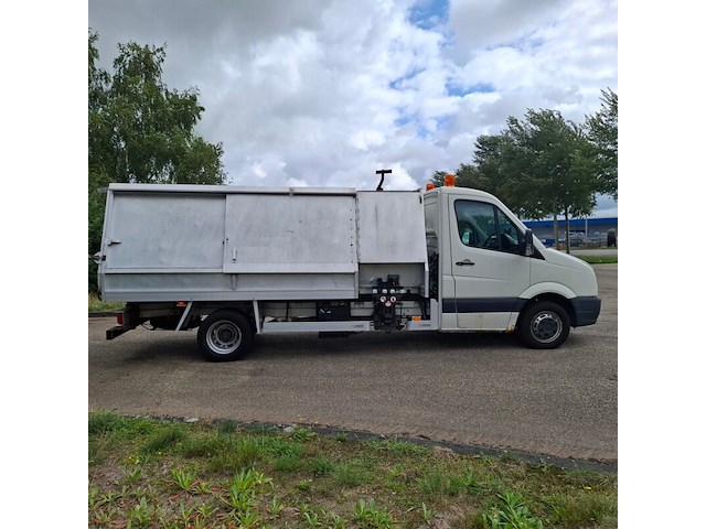 Bedrijfswagen, volkswagen, crafter 2.5 tdi terberg zijlader just, wit, 2007 - afbeelding 45 van  49