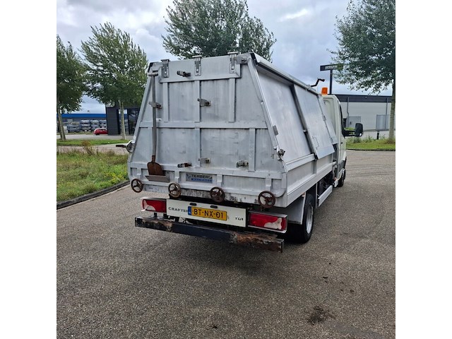 Bedrijfswagen, volkswagen, crafter 2.5 tdi terberg zijlader just, wit, 2007 - afbeelding 46 van  49