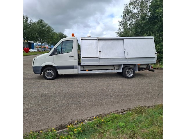Bedrijfswagen, volkswagen, crafter 2.5 tdi terberg zijlader just, wit, 2007 - afbeelding 48 van  49