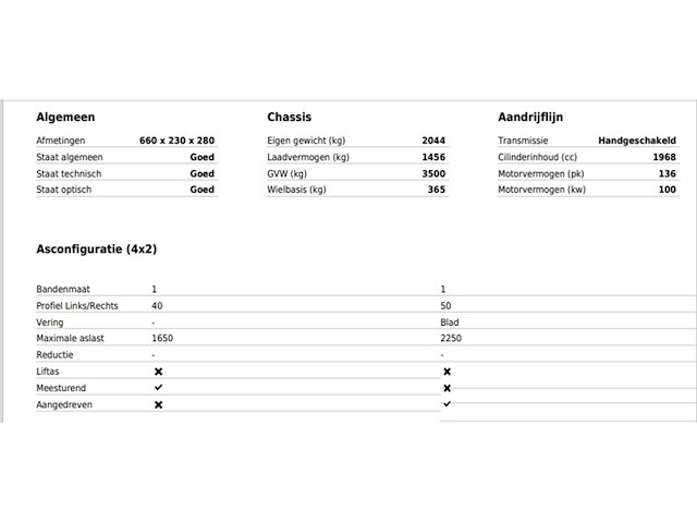 Bedrijfswagen, volkswagen, crafter 35 2.0 met oprijramp, 2011 - afbeelding 35 van  40