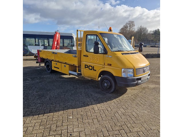 Bedrijfswagen, volkswagen, lt46, geel - afbeelding 1 van  80
