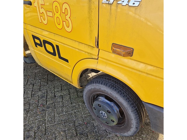 Bedrijfswagen, volkswagen, lt46, geel - afbeelding 29 van  80