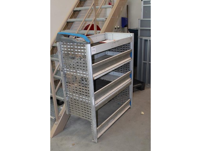 Bedrijfswageninrichting sortimo. afmeting 100 x 49 x 127 cm. - afbeelding 2 van  2