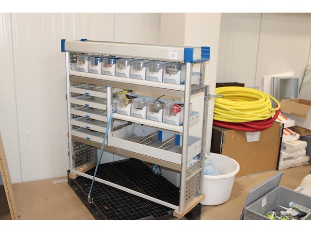 Bedrijfswageninrichting sortimo. afmeting 130 x 38 x 126 cm. - afbeelding 1 van  3