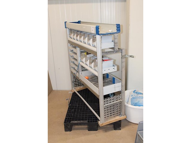 Bedrijfswageninrichting sortimo. afmeting 130 x 38 x 126 cm. - afbeelding 2 van  3