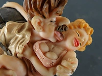 Beeld "aw, come on!" naar de bekende tekeningen van robert crumb, gemaakt door fabrikant parastone. polystone - afbeelding 3 van  5