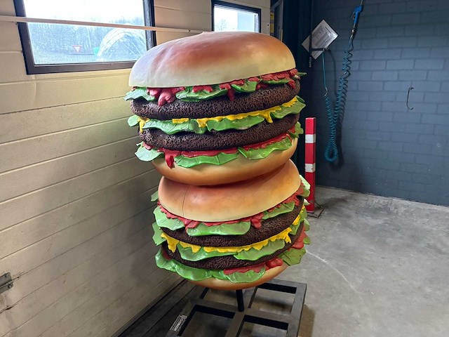 Beeld : broodje hamburger - afbeelding 1 van  2