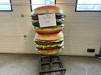 Beeld : broodje hamburger - afbeelding 2 van  2