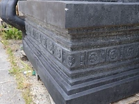 Beeld, buddha, donkergrijs / antraciet - afbeelding 4 van  12