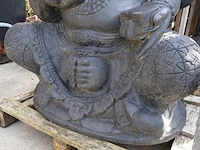 Beeld, ganesha, donkergrijs / antraciet - afbeelding 2 van  10
