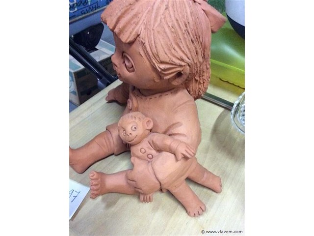 Beeld kind klei getekend - afbeelding 2 van  3