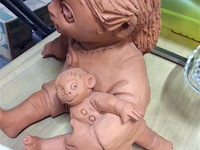 Beeld kind klei getekend - afbeelding 2 van  3