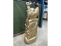 Beeld lachende boedha - afbeelding 8 van  8