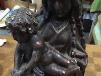 Beeld maria met kind - afbeelding 2 van  2