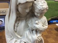 Beeld maria met kind - afbeelding 2 van  2