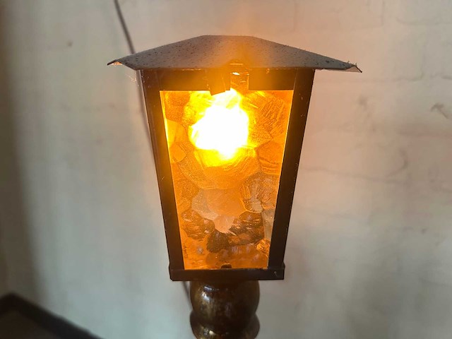 Beeld met lantaarn "laurel & hardy" - afbeelding 5 van  5