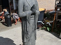 Beeld, monnik, donkergrijs / antraciet - afbeelding 8 van  9