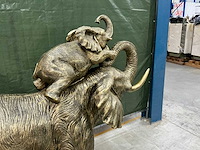Beeld olifant met jong - afbeelding 5 van  11