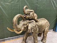 Beeld olifant met jong - afbeelding 9 van  11