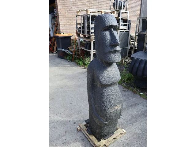 Beeld paaseiland, donkergrijs / antraciet - afbeelding 5 van  7