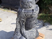 Beeld, shive bust, donkergrijs / antraciet - afbeelding 5 van  7