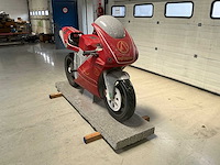 Beeldhouwwerk motor ducati racemotor - afbeelding 2 van  7