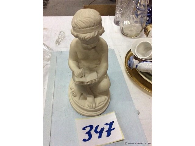 Beeldje kind ivorine - afbeelding 1 van  2