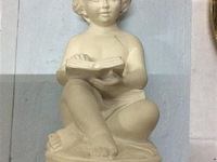 Beeldje kind ivorine - afbeelding 2 van  2