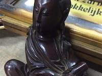 Beeldje oosters hout - afbeelding 3 van  3