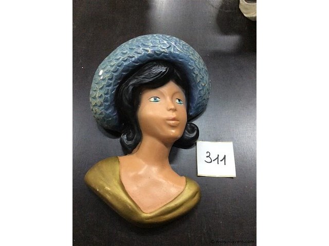 Beeldje wandversiering - afbeelding 1 van  2