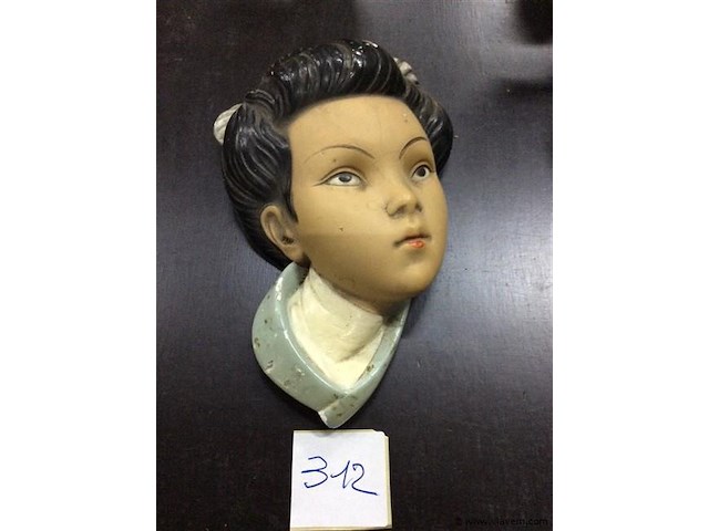 Beeldje wandversiering - afbeelding 1 van  2