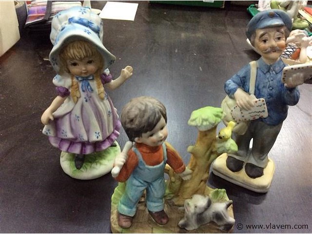 Beeldjes 3stuks - afbeelding 2 van  2