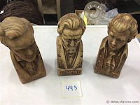 Beeldjes musici 3stuks - afbeelding 1 van  3