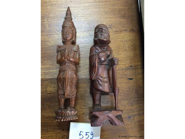 Beeldjes oosters 2stuks - afbeelding 1 van  3