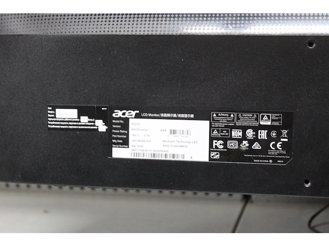 Beeldscherm 27 inch acer rg270 - afbeelding 4 van  4