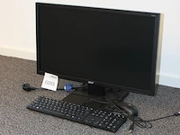 Beeldscherm acer v246hl met toetsenbord en muis - afbeelding 2 van  2