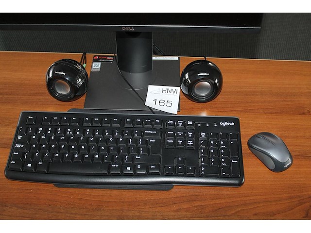 Beeldscherm dell 22 inch met toetsenbord, muis en speakers medion. - afbeelding 2 van  2