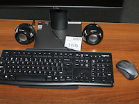 Beeldscherm dell 22 inch met toetsenbord, muis en speakers medion. - afbeelding 2 van  2