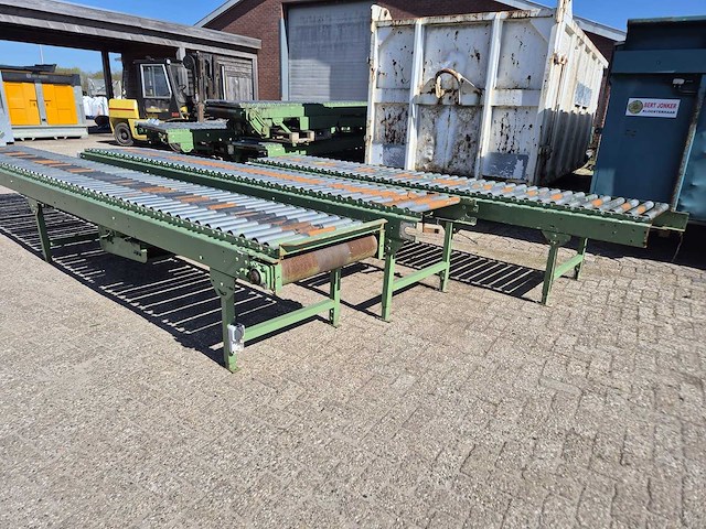 Beerepoot - partij aangedreven rollenbaan, totaal ca. 45 meter - afbeelding 3 van  8