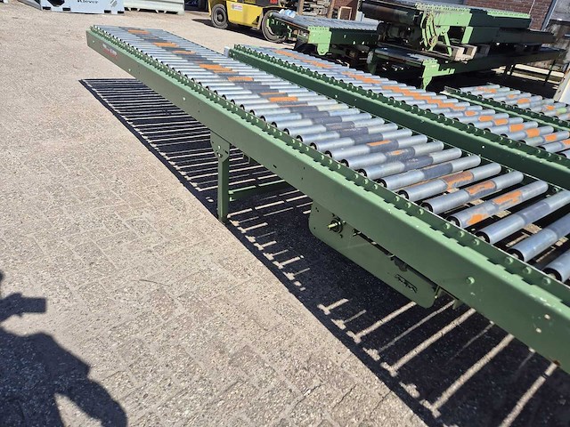 Beerepoot - partij aangedreven rollenbaan, totaal ca. 45 meter - afbeelding 4 van  8
