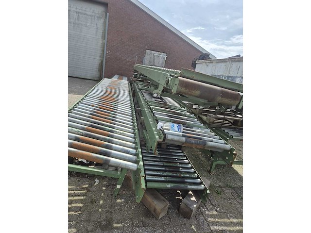 Beerepoot - partij aangedreven rollenbaan, totaal ca. 45 meter - afbeelding 6 van  8