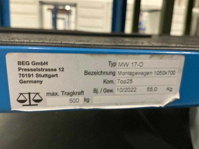 Beg etagewagen (5x) - afbeelding 5 van  5