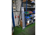 Begra 2 secties legbordstelling met volledige inhoud met (festo) onderdelen - afbeelding 4 van  11