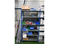 Begra 2 secties legbordstelling met volledige inhoud met (festo) onderdelen - afbeelding 9 van  14