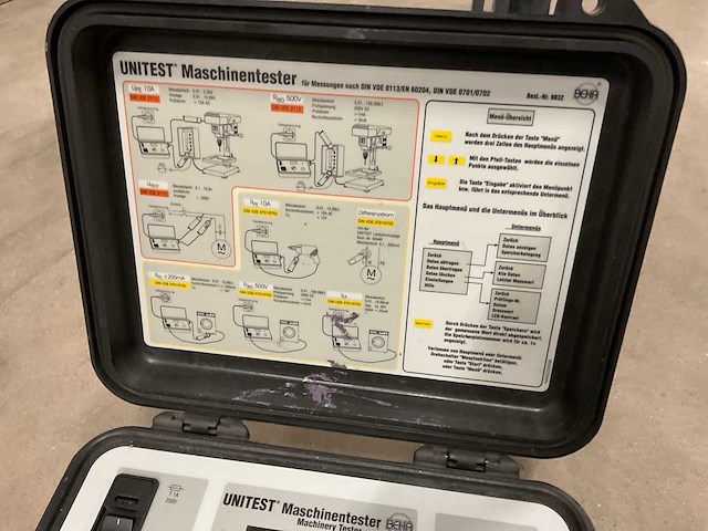 Beha unitest aparatentester - afbeelding 4 van  6