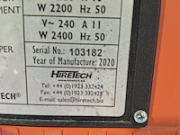 Behangafstoomapparaat - 230v hiretech, htw-5, bouwjaar 2020 - afbeelding 4 van  4