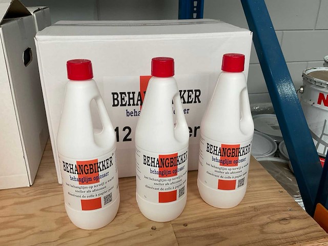 Behangbikker fles á 1ltr behanglijmoplosser (15x) - afbeelding 1 van  1