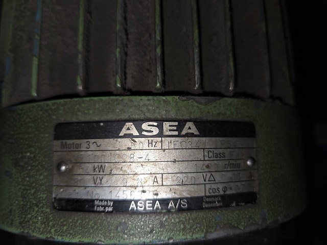 Behringer - 1985 - ks400hy - beugelzaagmachine - afbeelding 20 van  24